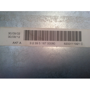 8200111921C AIRBAG ASIENTO IZQUIERDO RENAULT MEGANE 2 2002 - 2008