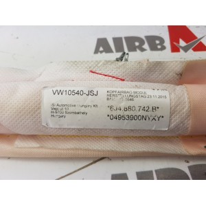 6J4880742B AIRBAG CORTINA DERECHO SEAT IBIZA 6J 2008-2009-2010-2011-2012