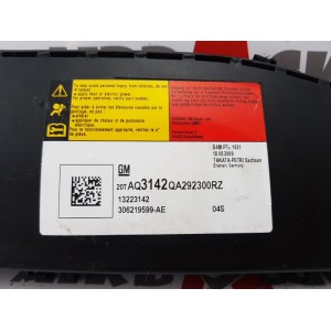 22934579 AIRBAG ASIENTO IZQUIERDO OPEL INSIGNIA 2009-2010-2011-2012-2013-2014-2015-2016