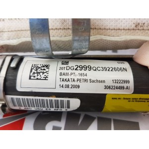 13222999 AIRBAG CORTINA DERECHO OPEL INSIGNIA 2009-2010-2011-2012-2013-2014-2015-2016