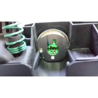 4112JA AIRBAG VOLANTE - AIRBAG DELANTERO IZQUIERDO PEUGEOT 207 2006-2007-2008-2009 2 CONECTORES, CC: LLEVA A. RODILLA 2007...