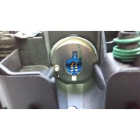 4112JA AIRBAG VOLANTE - AIRBAG DELANTERO IZQUIERDO PEUGEOT 207 2006-2007-2008-2009 2 CONECTORES, CC: LLEVA A. RODILLA 2007...