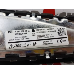 4538605002 AIRBAG SEAT RIGHT SMART FORFOUR W453 2014 - 2018