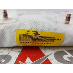 739100D020 AIRBAG ASIENTO DERECHA TOYOTA YARIS 2ª GENER. 2006 -2011