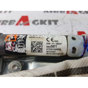 39045977 5 PUERTAS AIRBAG CORTINA IZQUIERDO / IZQUIERDA OPEL CORSA E 2014-2015-2016-2017-2018-2019