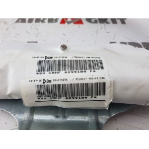 9801631380 AIRBAG CORTINA DERECHO PEUGEOT 3008 2009-2010-2011-2012-2013-2014-2015-2016