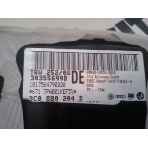 3C0880204B AIRBAG SALPICADERO - AIRBAG DELANTERO DERECHO VOLKSWAGEN PASSAT B6 (2005-2006-2007-2008-2009-2010)