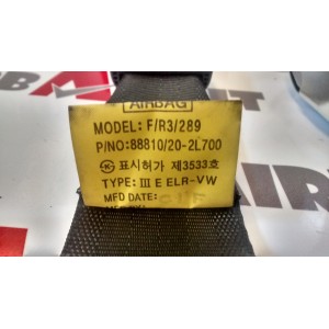 888102L700WK PRETENSIONER LEFT HYUNDAI I30 (FD) 2007 - 2012