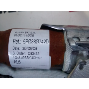 5P0880742D AIRBAG CORTINA DERECHO SEAT ALTEA 2004 - 2009