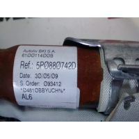 5P0880742D AIRBAG CORTINA DERECHO SEAT ALTEA 2004 - 2009