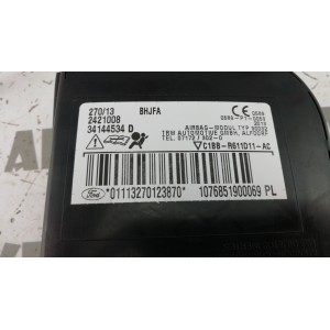 C1BBR611D11AC AIRBAG SEAT LEFT FORD FIESTA 6th-GEN. RESTYLING JA8 2012 - 2017