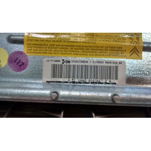  AIRBAG KNEE,ARE the SAME CITROEN C5 1st GENER. (RC/RE) 2004 - 2008