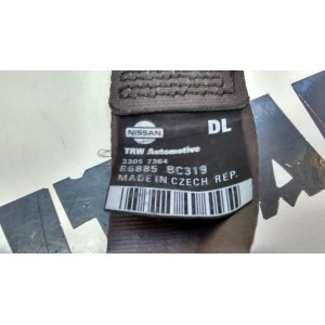 86885BC319 PRETENSOR IZQUIERDA - CINTURON DELANTERO IZQUIERDO NISSAN MICRA 3ª GENER.  2002-2003-2004-2005-2006-2007-2008-2...