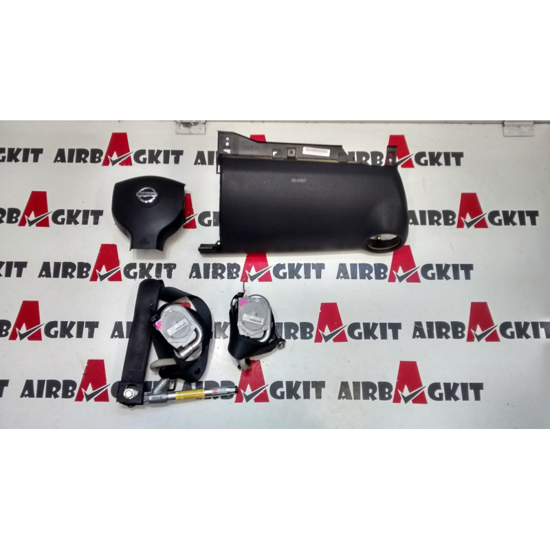 NISSAN NOTE KIT AIRBAGS COMPLETO NISSAN NOTE 2006 - 2012