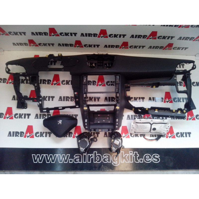 PEUGEOT 207 2 CONECTORES 2006 - 2009 5 PUERTAS Nº1 KIT AIRBAGS COMPLETO PEUGEOT 207 2006-2007-2008-2009 2 CONECTORES