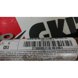 2118600905 AIRBAG CORTINA IZQUIERDO / IZQUIERDA MERCEDES-BENZ CLASE E 2ª GENER.  W211 2002-2003-2004-2005-2006-2007-2008-2...