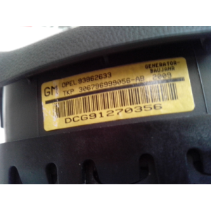 93862633 AIRBAG WHEEL OPEL ASTRA H 2004 - 2010