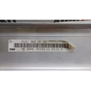 A1638600505 AIRBAG DASH MERCEDES-BENZ a-CLASS ML 1st GENER. W163 1997 - 2005