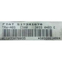 517341670 AIRBAG SALPICADERO FIAT STILO 2001-2002-2003-2004-2005-2006-2007-2008-2009-2010-2011-2012