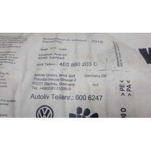 4E0880203C AIRBAG DASHBOARD AUDI A8 2005 – 2010