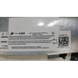 5N0880742L AIRBAG CORTINA DERECHO VOLKSWAGEN TIGUAN 2007 - 2011, 2011 - 2016