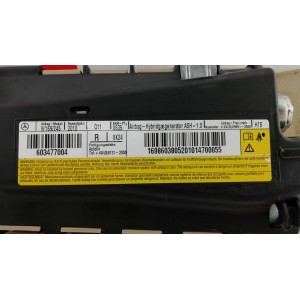 16986038052010 (BEIGE) AIRBAG ASIENTO DERECHA MERCEDES-BENZ CLASE A  2ª GENER. W169 2004-2005-2006-2007-2008-2009-2010-2011-2...