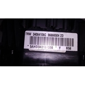 96866504ZD AIRBAG VOLANTE - AIRBAG DELANTERO IZQUIERDO CITROEN C4 PICASSO 2006-2007-2008-2009-2010-2011-2012-2013 (1 y 2 c...