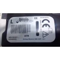 985H16834R AIRBAG LEFT-HAND SEAT, RENAULT CLIO,CAPTURE 4: 2012 - 2016,2013 - 2017
