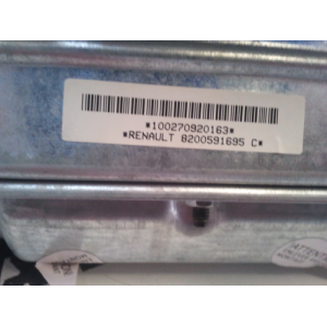 8200591695C AIRBAG SALPICADERO RENAULT MODUS 2004-2005-2006-2007-2008, GRAND MODUS 2008-2009-2010-2011-2012-2013-2014