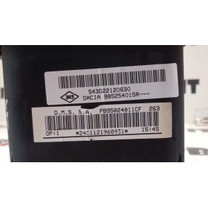 985250028R AIRBAG SALPICADERO DACIA Duster (HS desde ´10) 2010-2011-2012-2013