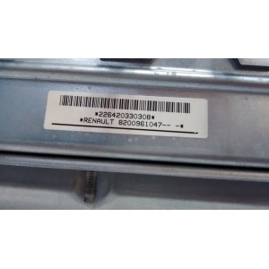 8200988017 AIRBAG DASHBOARD RENAULT CLIO 3: 2005 - 2012