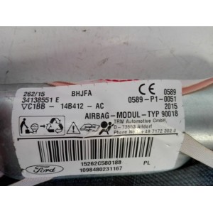 2071592 AIRBAG CORTINA IZQUIERDO FORD FIESTA 6ª GEN. RESTYLING JA8 2012-2013-2014-2015-2016-2017