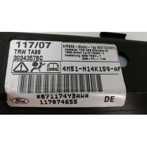 1764763 AIRBAG CURTAIN LEFT FORD FOCUS 2nd GENER. 2004 - 2008
