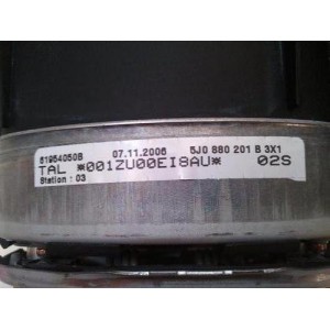 5J0880201B3X1 4 PALOS FORMA RECTANGULAR AIRBAG VOLANTE - AIRBAG DELANTERO IZQUIERDO SKODA FABIA 2ª GENER. 2007-2008-2009-2...