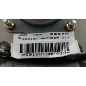 3B0880201BS4EC AIRBAG steering WHEEL VOLKSWAGEN GOLF,PASSAT,PASSAT B5 (1996-2005) ,IV, 1997-2003,1998 - 2010
