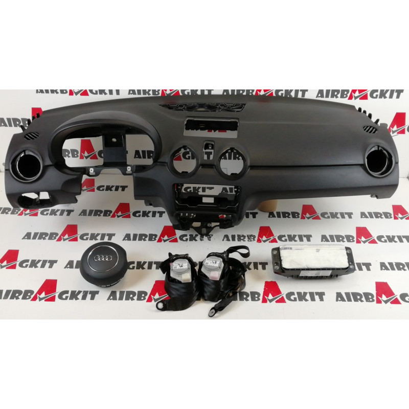AUDI A1 2010 - 2015 ARRANQUE LLAVE KIT AIRBAGS COMPLETO AUDI A1 (8X1, 8XK, 8XA, 8XF) HATCHBACK Y SPORTBACK 2010-2011-2012-...