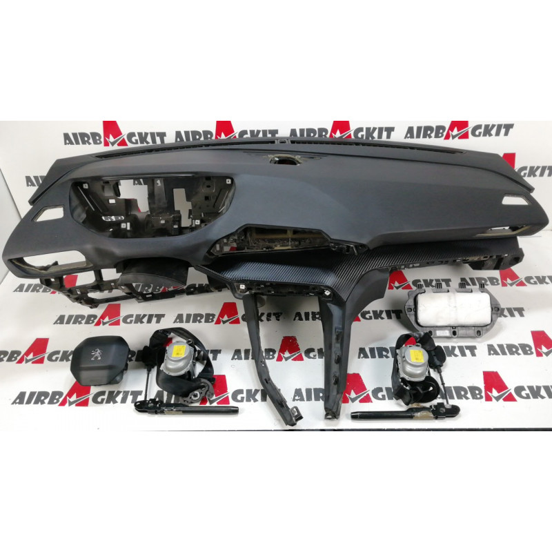 PEUGEOT 3008 / 5008 2016 - 2021 CARBONO KIT AIRBAGS COMPLETO PEUGEOT 3008 2016 - 2021, 5008 2016 - 2021