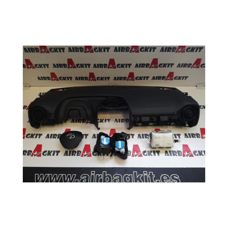 TOYOTA AYGO 2014 - 2019 Nº1 KIT AIRBAGS COMPLETO TOYOTA AYGO 2015-2016-2017-2018-2019