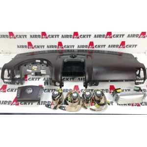 VOLKSWAGEN TOUAREG 2003 -2010 MARRON con cint. traseros KIT AIRBAGS COMPLETO VOLKSWAGEN TOUAREG 2002-2003-2004-2005-2006-2...
