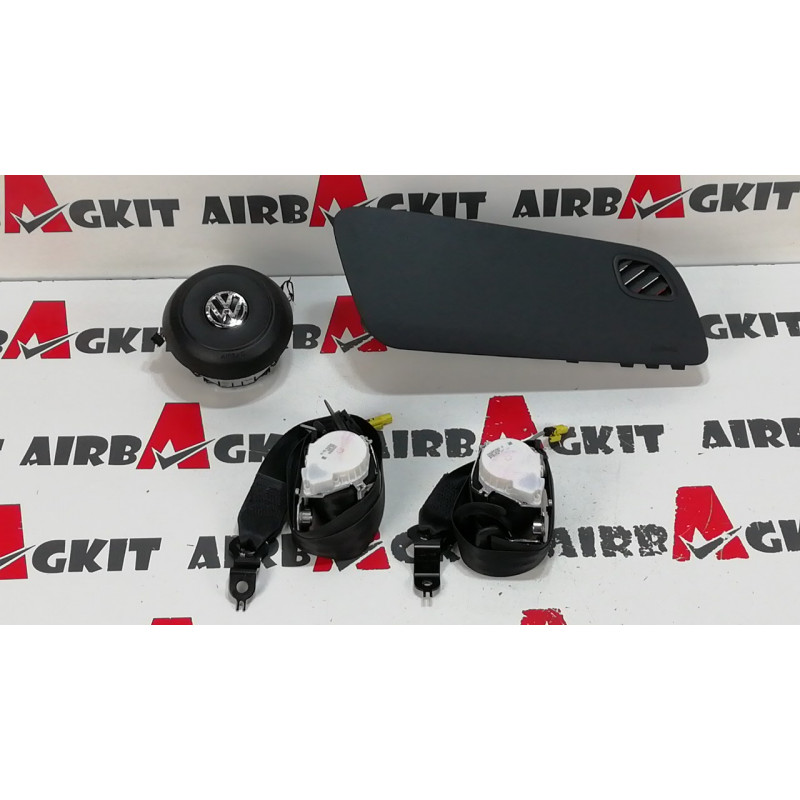 VOLKSWAGEN POLO 6C1 2014 - 2017 GTI KIT AIRBAGS COMPLETO VOLKSWAGEN POLO 6C (2014 - 2017)