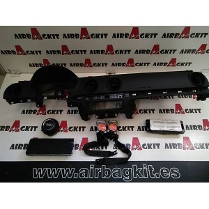 AUDI A3 8V RESTY. 2016-2019 QUATTRO KIT AIRBAGS COMPLETO AUDI A3 3 GEN 8V RESTY  ( 8V1 8VK, 8VS, 8VM ,8V7 Y 8VE) 2016-2017...