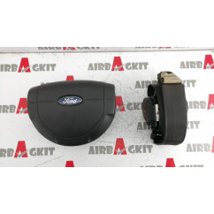 FORD TRANSIT CONNECT 2001-2005 KIT AIRBAGS COMPLETO FORD TRANSIT CONNECT 2003-2004-2005-2006-2007-2008