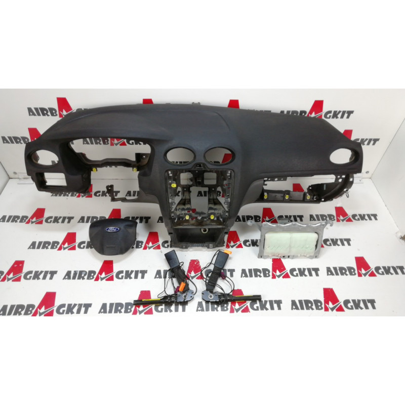 FORD FOCUS 2 2008 -2011 3 PALOS KIT AIRBAGS COMPLETO FORD FOCUS 2ª GENER. 2008-2009-2010-2011 (RESTY)