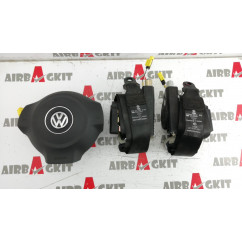 VOLKSWAGEN CADDY 2010-2015 MOD. 2 COMERCIAL KIT AIRBAGS COMPLETO VOLKSWAGEN CADDY 2010-2011-2012-2013-2014-2015