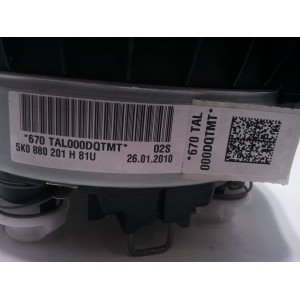 5K0880201H81U AIRBAG VOLANTE - AIRBAG DELANTERO IZQUIERDO VOLKSWAGEN CADDY 3ª GEN. FASE 2 (08/2010 - 05/2015) 2010 2011 20...