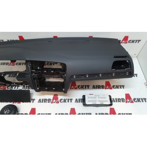 VOLKSWAGEN GOLF VII 2012-2016 GTI Nº 2 SIN CINTURONES KIT AIRBAGS COMPLETO VOLKSWAGEN GOLF VII 2012-2013-2014-2015-2016, V...
