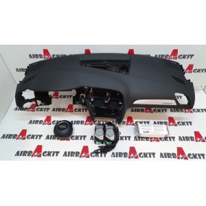 AUDI A4 B8 2012 - 2015 AIRBAG VOLANTE REDONDO 3 palos KIT AIRBAGS COMPLETO AUDI A4 (8K2 y 8K5) B8 2012-2013-2014-2015