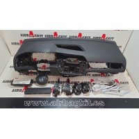 VOLKSWAGEN TOURAN 2015 - 2019 CON CORTINAS KIT AIRBAGS COMPLETO VOLKSWAGEN TOURAN III (05/2015 - Hoy) 2015 2016 2017 2018 ...