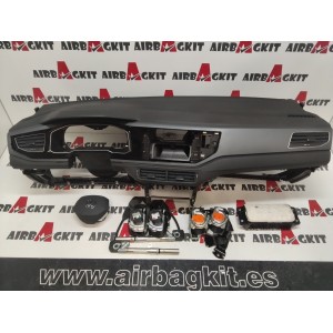VOLKSWAGEN POLO 2G MK10 RESTYLING 2021-2022-2023-2024 SALPICADERO BLANDO KIT AIRBAGS COMPLETO VOLKSWAGEN POLO POLO VI REST...