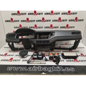 VOLKSWAGEN POLO 2G MK10 RESTYLING 2021-2022-2023-2024 SALPICADERO BLANDO KIT AIRBAGS COMPLETO VOLKSWAGEN POLO POLO VI REST...